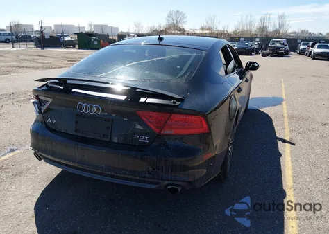2014 Audi A7 3.0T Premium Plus from USA, damaged, VIN WAU2GAFC6EN034513